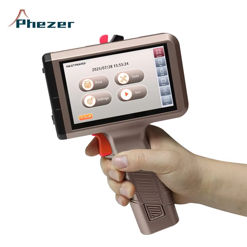 Solvent Printer Ink - Portable PRX‑680 Thermal Inkjet Printer 12.7mm