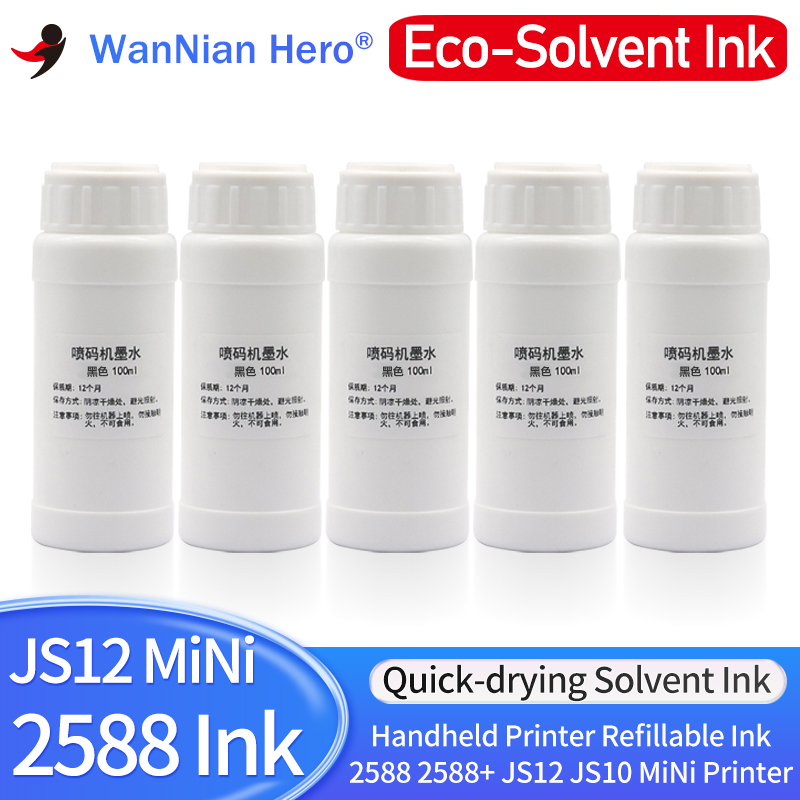 100ML Refillable Ink compatibl - огляд і ціна Solvent Printer Ink