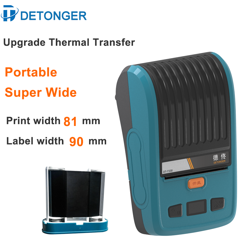 DETONGER 3.3 inch portable the - огляд і ціна Commercial Ribbon Printing Machine