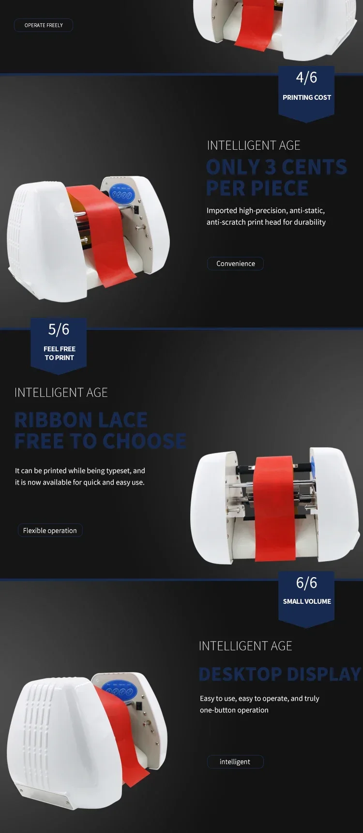 Factory direct sales Hot Foil  - огляд і ціна Commercial Ribbon Printing Machine