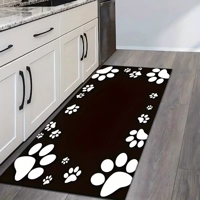 Cute Paw Print Runner Rug Soft - огляд і ціна Commercial Printing And Design